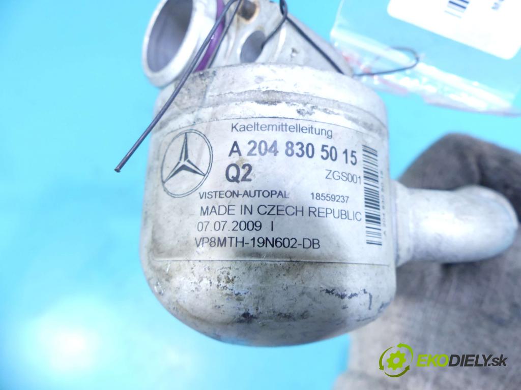 Mercedes GLK X204 2008-2015 2,2.0 cdi 170 HP automatic 125 kW 2143 cm3 5- rúrka klimatizácie A2048305015