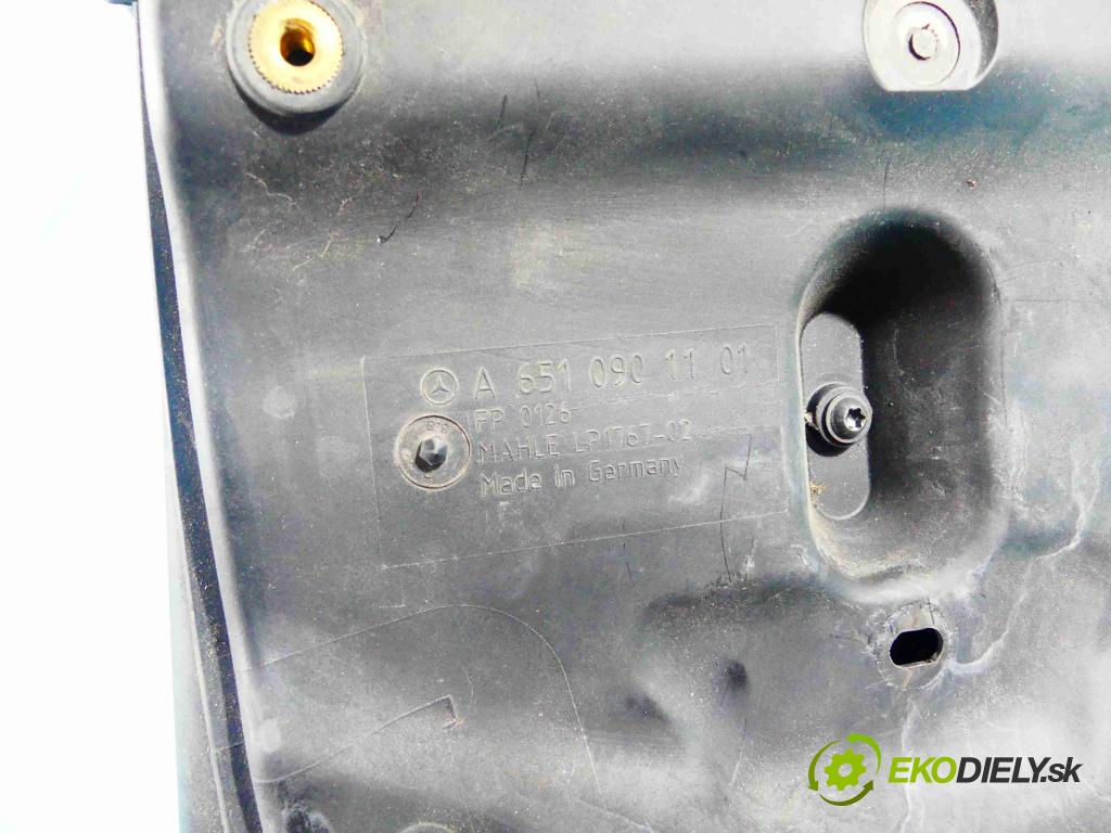 Mercedes GLK X204 2008-2015 2,2.0 cdi 170 HP automatic 125 kW 2143 cm3 5- obal filtra vzduchu A6510940320 (Obaly filtrov vzduchu)