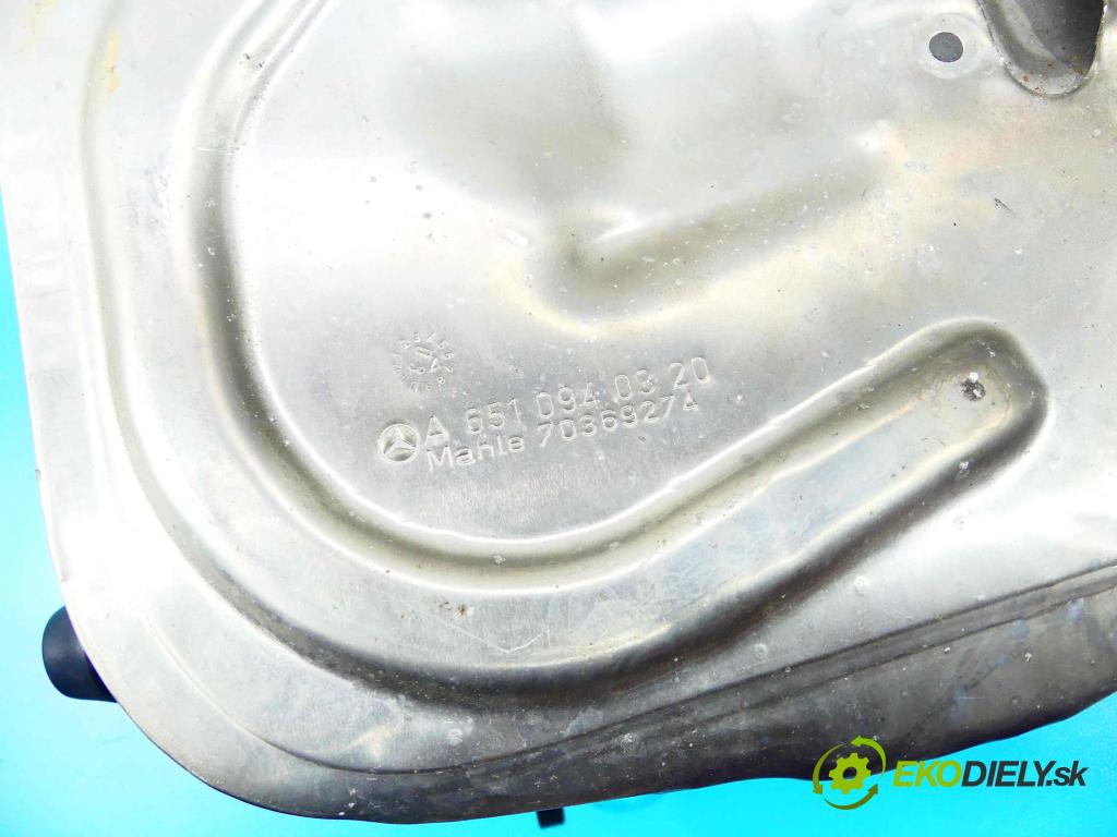 Mercedes GLK X204 2008-2015 2,2.0 cdi 170 HP automatic 125 kW 2143 cm3 5- obal filtra vzduchu A6510940320 (Obaly filtrov vzduchu)