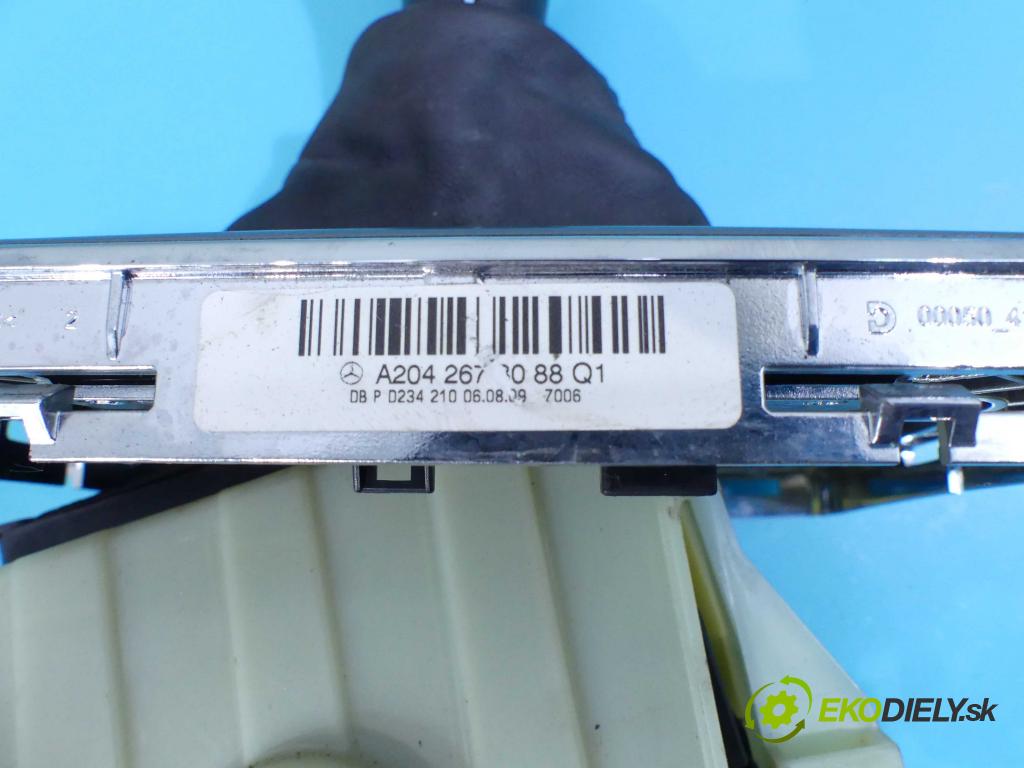 Mercedes GLK X204 2008-2015 2,2.0 cdi 170 HP automatic 125 kW 2143 cm3 5- Páka: Změny: stupeň,rýchlosť A2042673088 (Rýchlostné páky / kulisy)