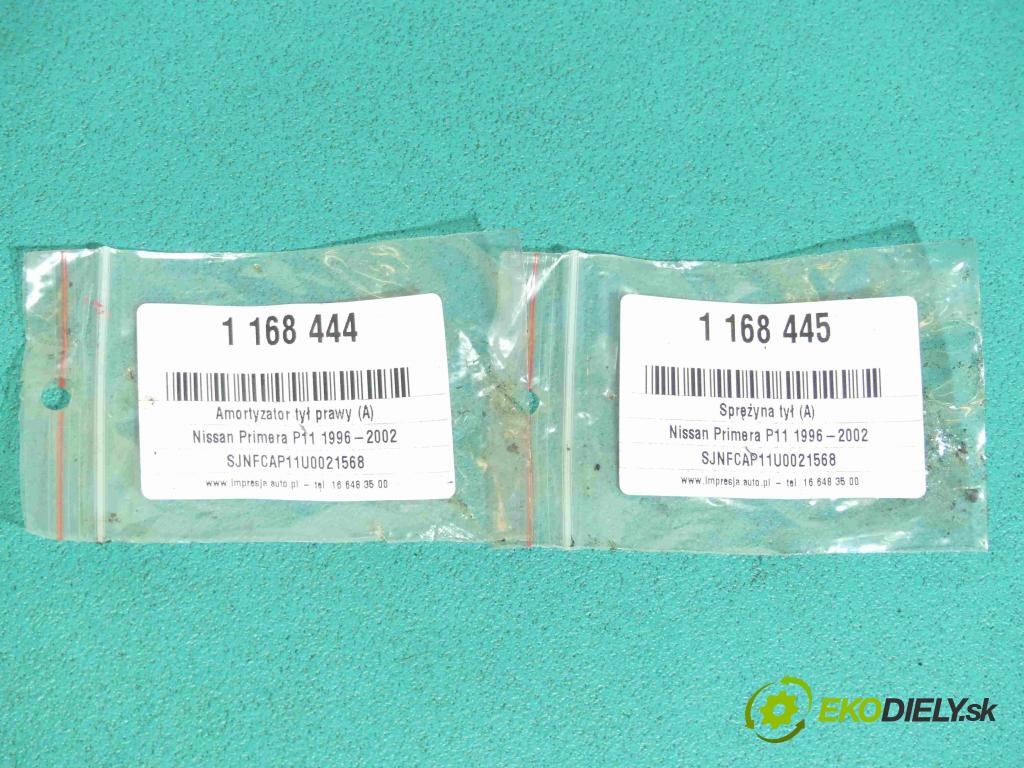 Nissan Primera P11 1996-2002 2.0 16v 116 hp manual 85 kW 1998 cm3 5- tlumič zadní pravý