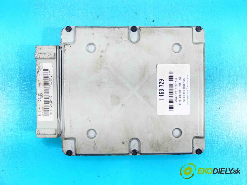 Ford Focus Mk1 1998-2004 1.6 16v 101 HP manual 74 kW 1596 cm3 3- Jednotka riadiaca 98AB12A650CXG