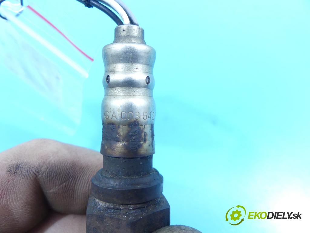 Mercedes A W169 2004-2012 1.7 116 HP manual 85 kW 1699 cm3 5- Sonda lambda A0035428118 (Lambda sondy)