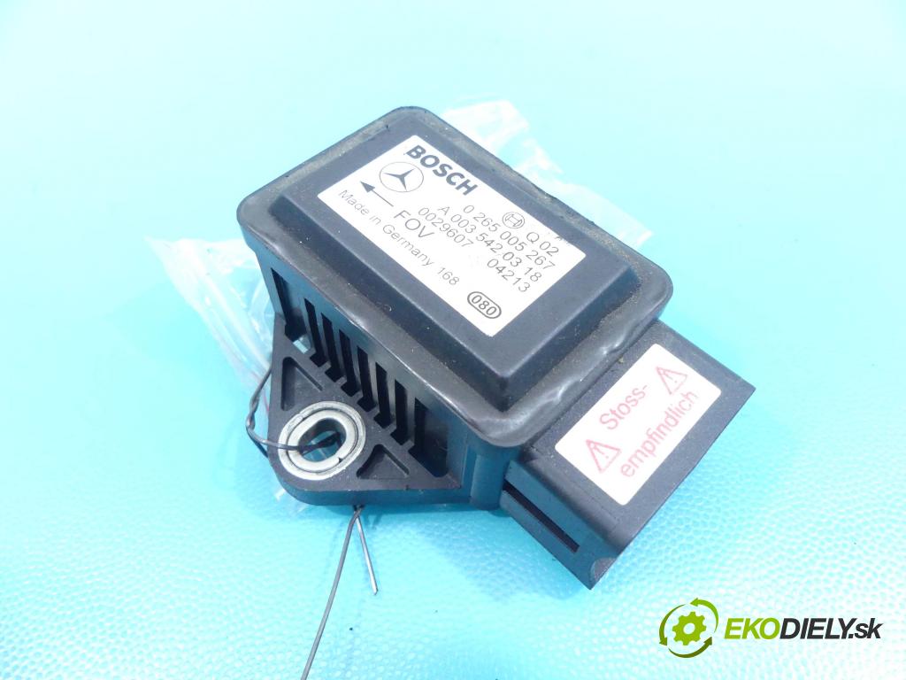 Mercedes A W169 2004-2012 1.7 116 hp manual 85 kW 1699 cm3 5- snímač ESP 0265005267