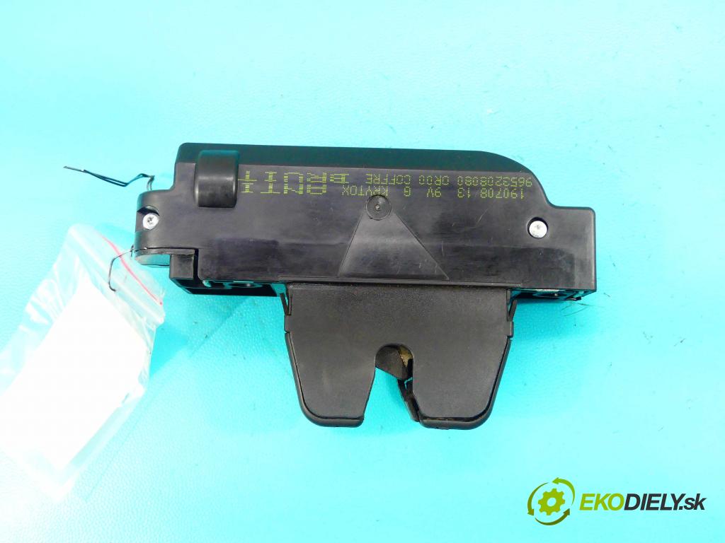 Citroen C6 2005-2012 2.7 hdi 204 hp automatic 150 kW 2720 cm3 4- zámek kufrových dveří zadní 9653208080