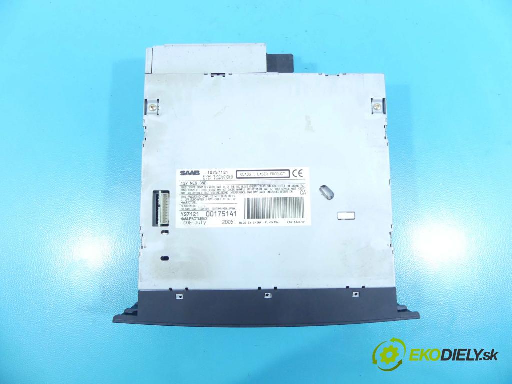 Saab 9-3 II 2002-2012 1.9 TiD 150 HP manual 110 kW 1910 cm3 4- Menič: cd 12757121 (CD meniče)