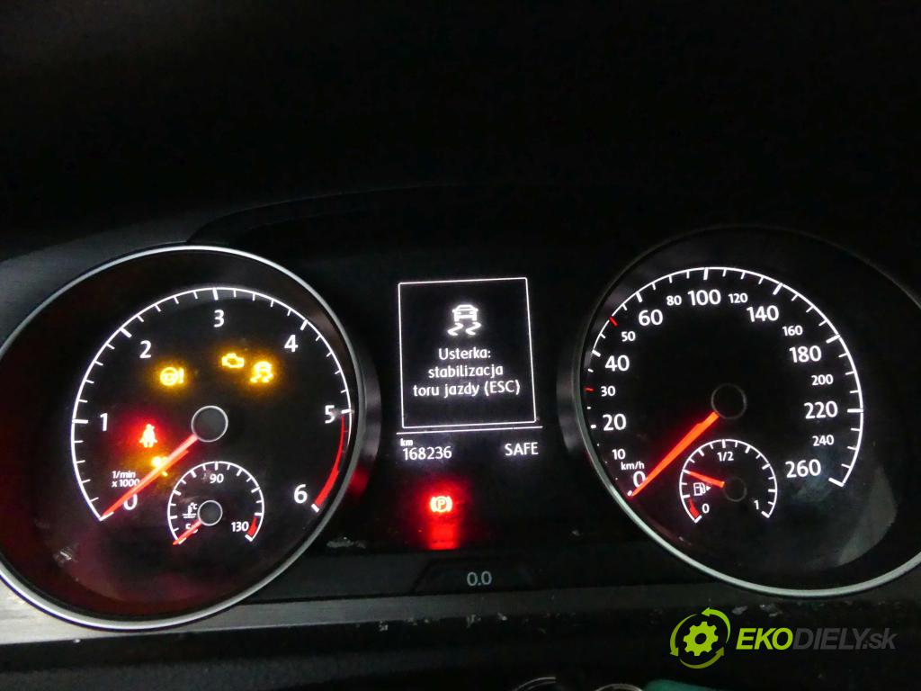 Vw Golf VII 2012-2020 1.6 tdi 105 HP manual 77 kW 1598 cm3 3- prístrojovka/ budíky 5G0920860A (Prístrojové dosky, displeje)