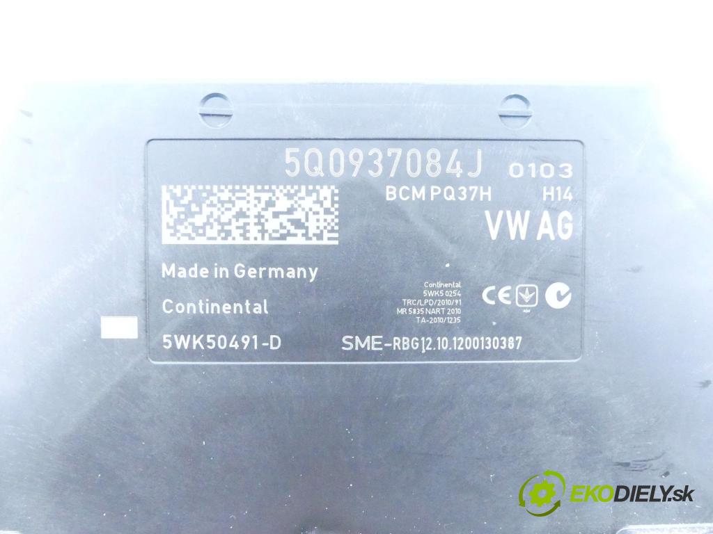 Vw Golf VII 2012-2020 1.6 tdi 105 HP manual 77 kW 1598 cm3 3- modul riadiaca jednotka 5Q0937084J (Ostatné)