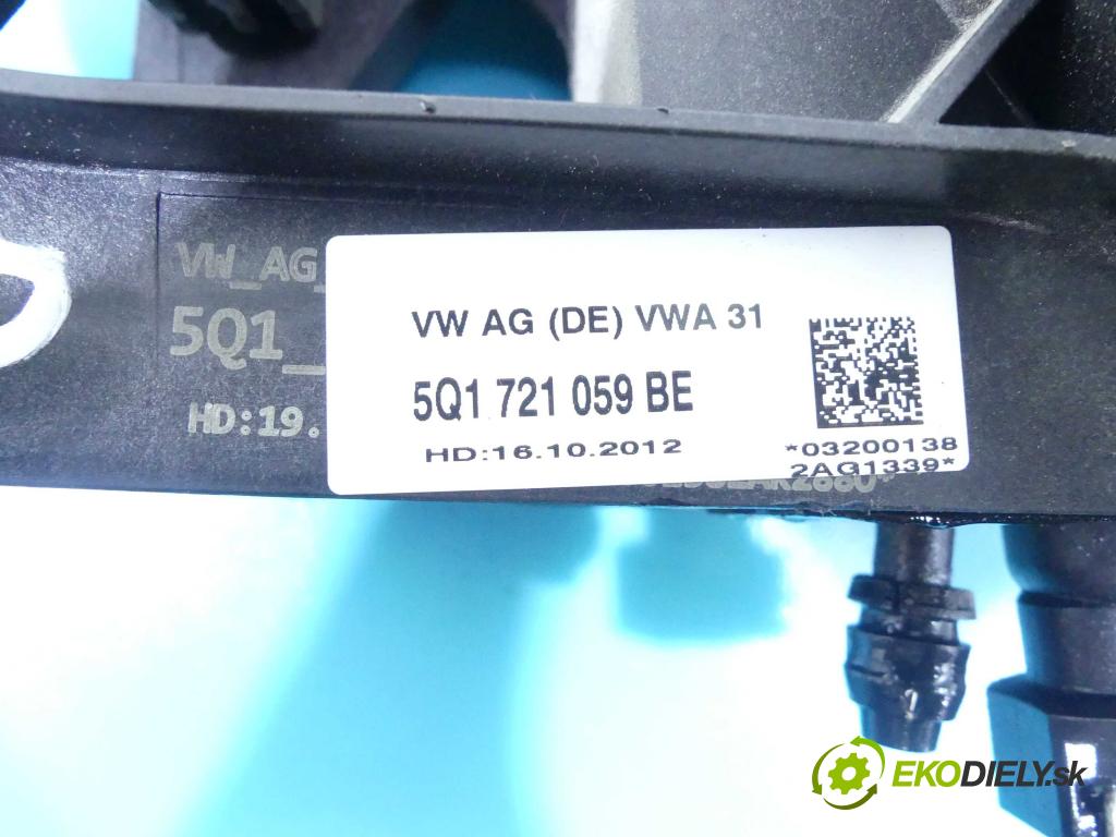 Vw Golf VII 2012-2020 1.6 tdi 105 HP manual 77 kW 1598 cm3 3- pedále 5Q1721059BE (Pedále)