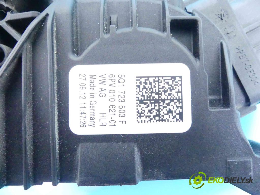 Vw Golf VII 2012-2020 1.6 tdi 105 HP manual 77 kW 1598 cm3 3- pedále 5Q1723503F (Pedále)
