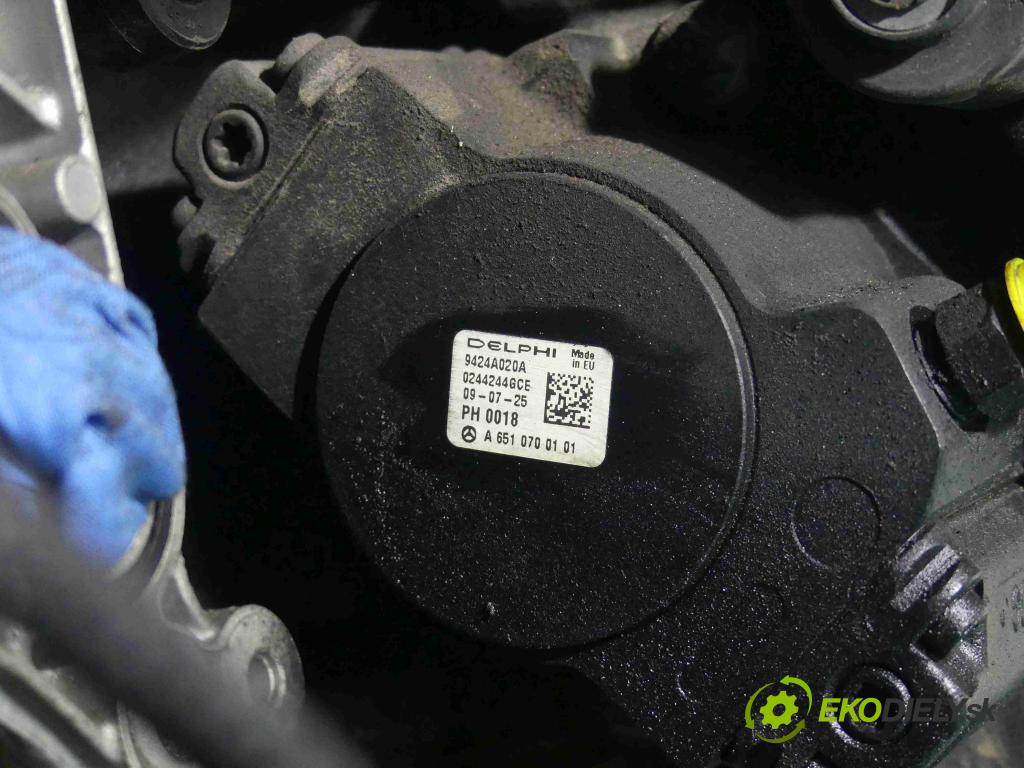 Mercedes GLK X204 2008-2015 2,2.0 cdi 170 HP automatic 125 kW 2143 cm3 5- motor diesla 651912