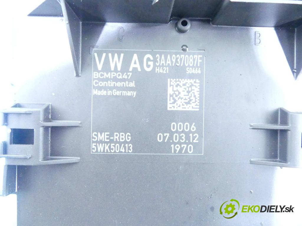 Vw Passat B7 2010-2014 2.0 tdi 140 HP manual 103 kW 1968 cm3 4- modul riadiaca jednotka 3AA937087F (Ostatné)