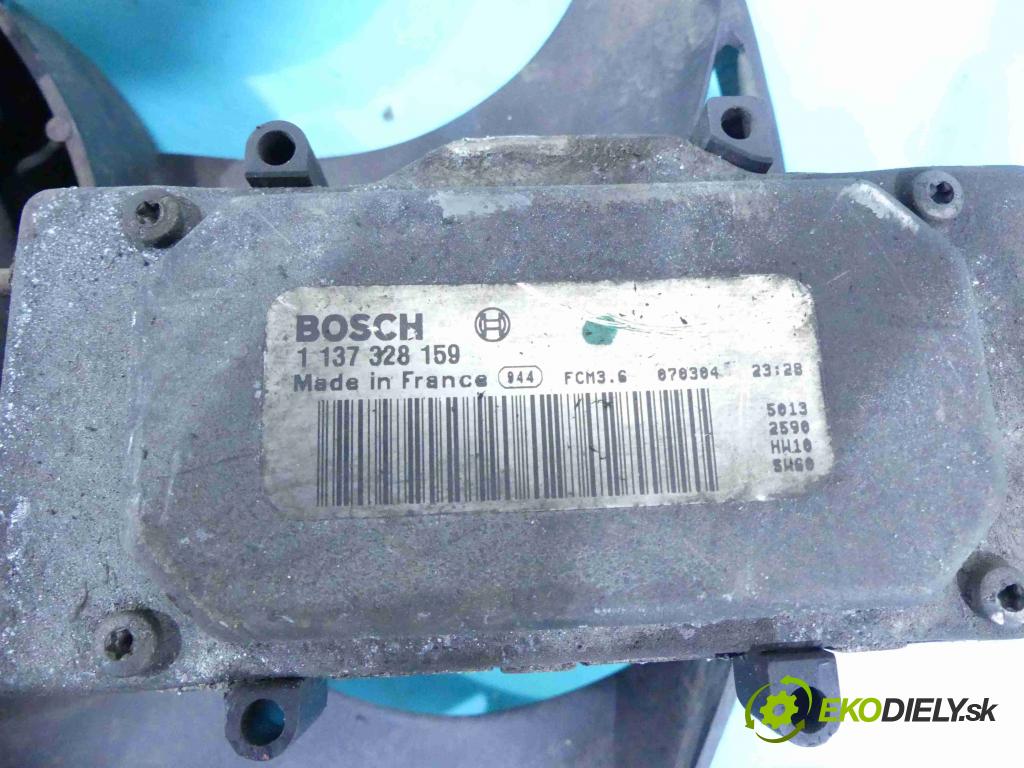 Audi A6 C6 2004-2011 2.7 tdi 179KM manual 132 kW 2698 cm3 4- Ventilátor chladiča 1137328159