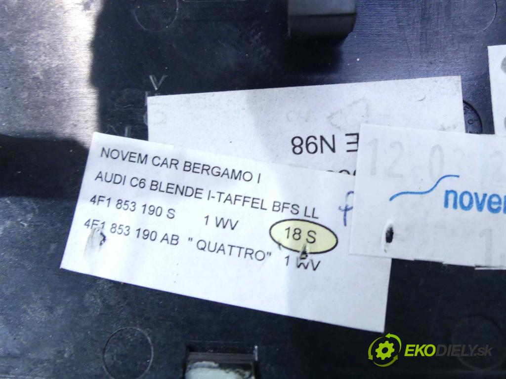 Audi A6 C6 2004-2011 2.7 tdi 179KM manual 132 kW 2698 cm3 4- lišta ozdobná 4F1864261