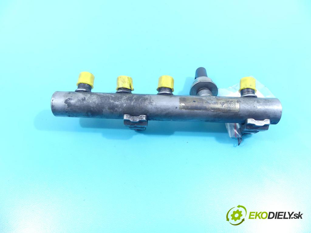 Audi A6 C6 2004-2011 2.7 tdi 179KM manual 132 kW 2698 cm3 4- lišta vstrekovacia 059130758E (Vstrekovacie lišty)