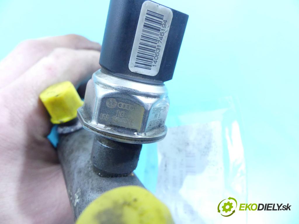 Audi A6 C6 2004-2011 2.7 tdi 179KM manual 132 kW 2698 cm3 4- lišta vstrekovacia 059130758E (Vstrekovacie lišty)