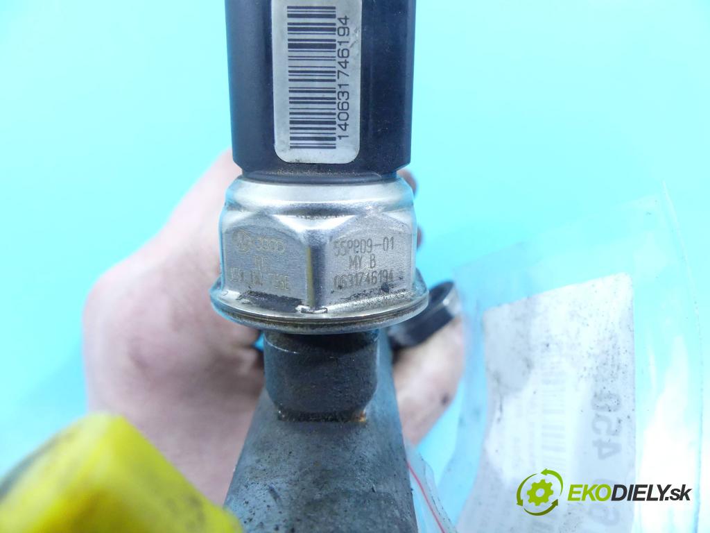 Audi A6 C6 2004-2011 2.7 tdi 179KM manual 132 kW 2698 cm3 4- lišta vstrekovacia 059130758E (Vstrekovacie lišty)