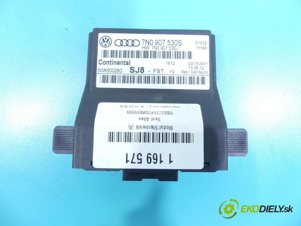 Seat Altea 1.6 tdi 105 HP manual 77 kW 1598 cm3 5- modul riadiaca jednotka 7N0907530S (Ostatné)