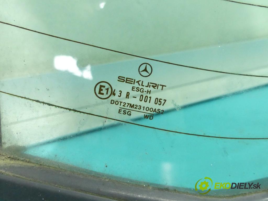Mercedes 190 201 1.8 109 HP manual 80 kW 1797 cm3 4- sklo zadná  (Sklá zadné)