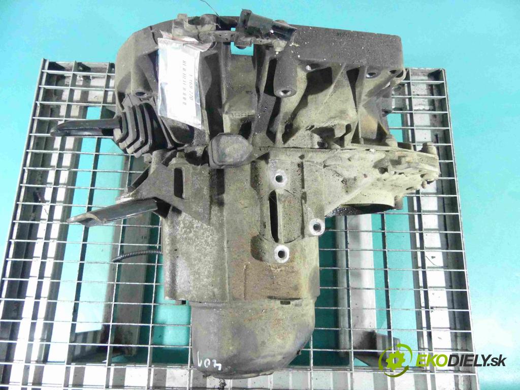 Renault Megane I 1995-2003 1.4 16v 98 HP manual 72 kW 1390 cm3 5- prevodovka stupeň,rýchlosť manual JB1946