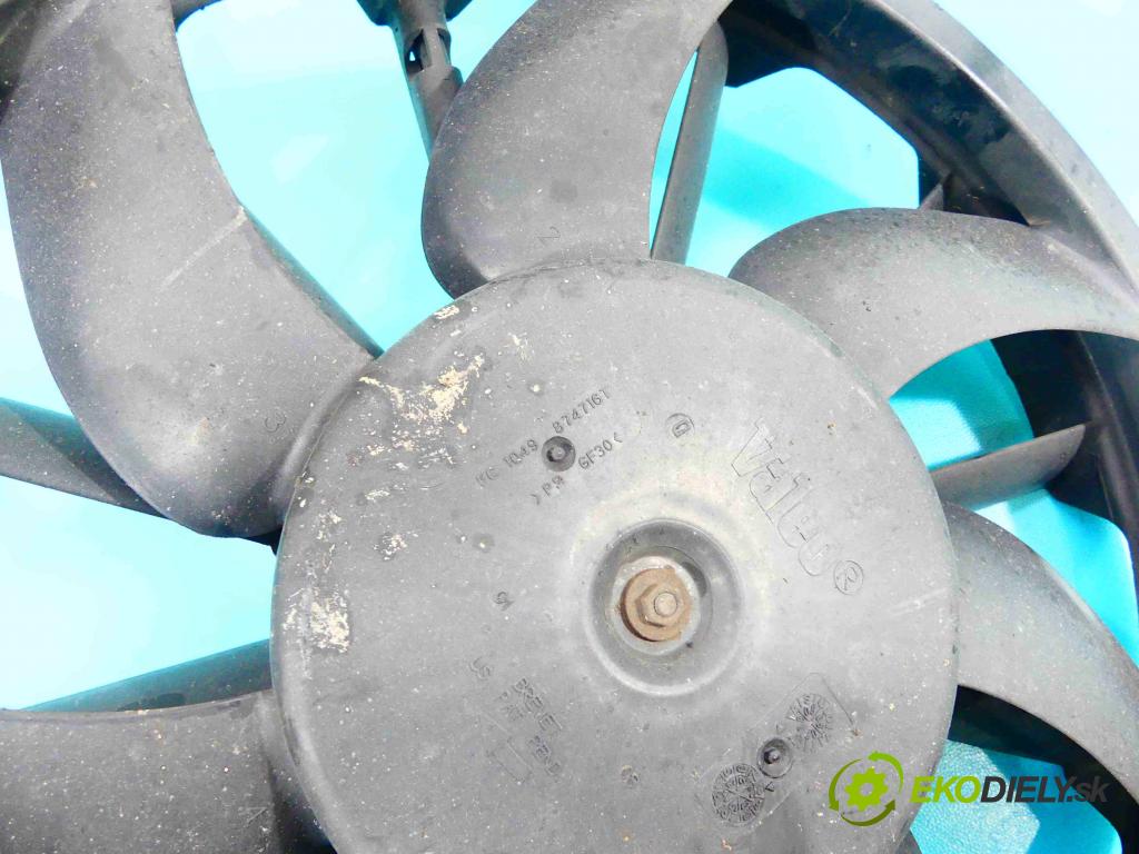 Peugeot 308 I 2007-2013 1.6 16v 120 HP manual 88 kW 1598 cm3 5- Ventilátor chladiča