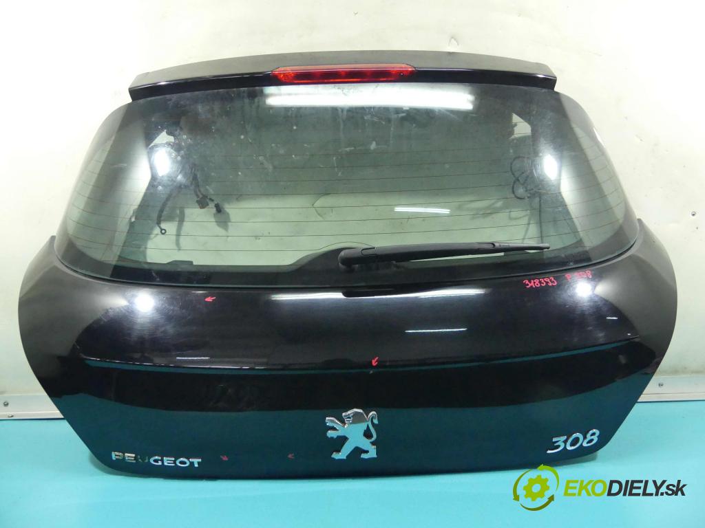 Peugeot 308 I 2007-2013 1.6 16v 120 hp manual 88 kW 1598 cm3 5- zadní kufrové dveře  (Zadní kapoty)