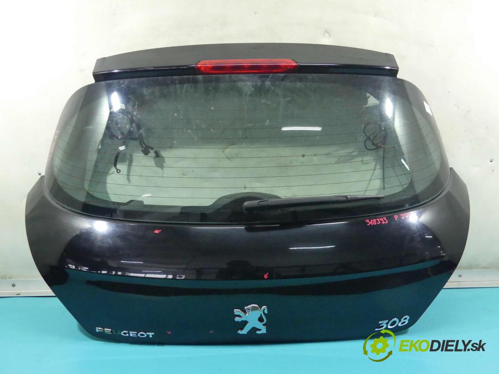 Peugeot 308 I 2007-2013 1.6 16v 120 hp manual 88 kW 1598 cm3 5- zadní kufrové dveře  (Zadní kapoty)