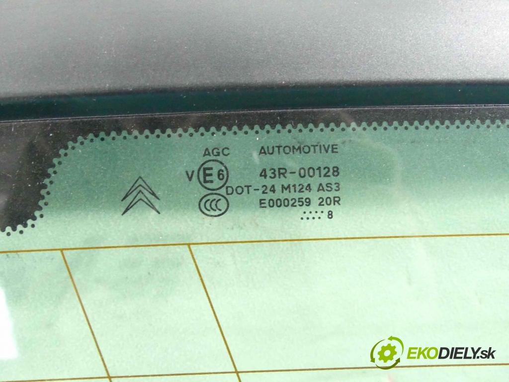 Citroen C6 2005-2012 2.7 hdi 204 hp automatic 150 kW 2720 cm3 4- sklo zadní (Okna zadní)