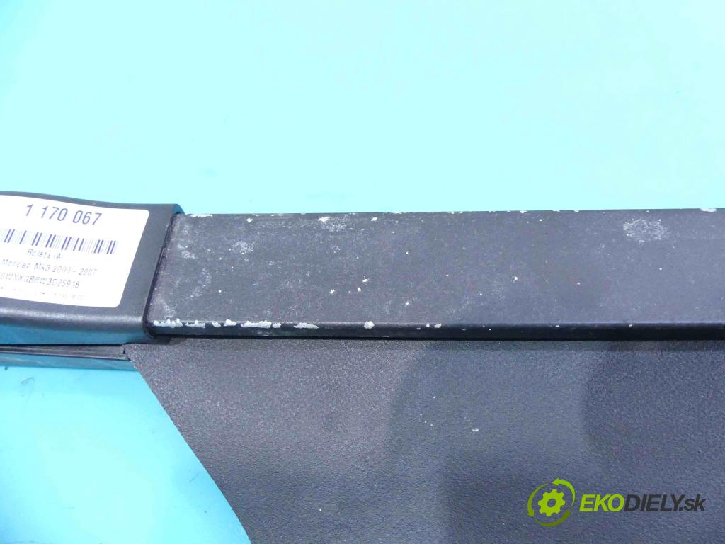 Ford Mondeo Mk3 2000-2007 2.0 16v 145 HP manual 107 kW 1999 cm3 5- roleta  (Rolety kufra)