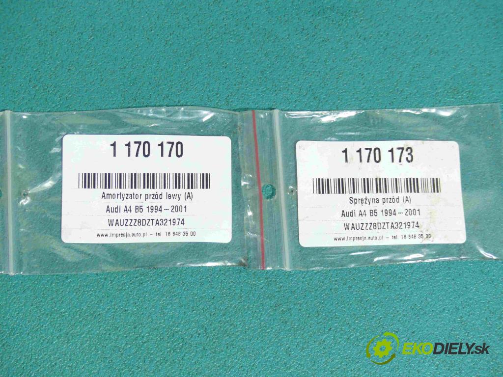 Audi A4 B5 1994-2001 1.9 tdi 90 HP manual 66 kW 1896 cm3 4- tlmič predné ľavý  (Ostatné)