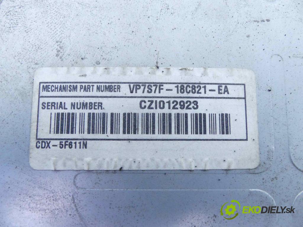 Ford Focus Mk2 2004-2011 1.6 tdci 109 HP manual 80 kW 1560 cm3 5- Radio továreň: 4M5T-10E889-AB