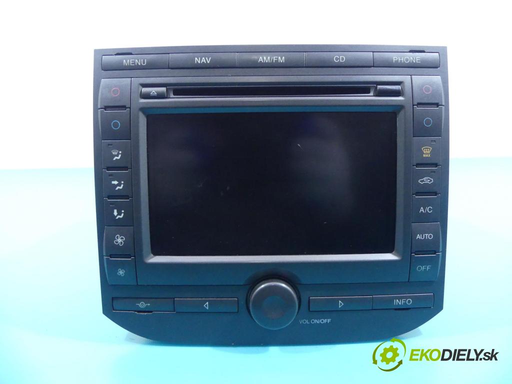 Ford Focus Mk2 2004-2011 1.6 tdci 109 HP manual 80 kW 1560 cm3 5- Radio továreň: 4M5T-10E889-AB