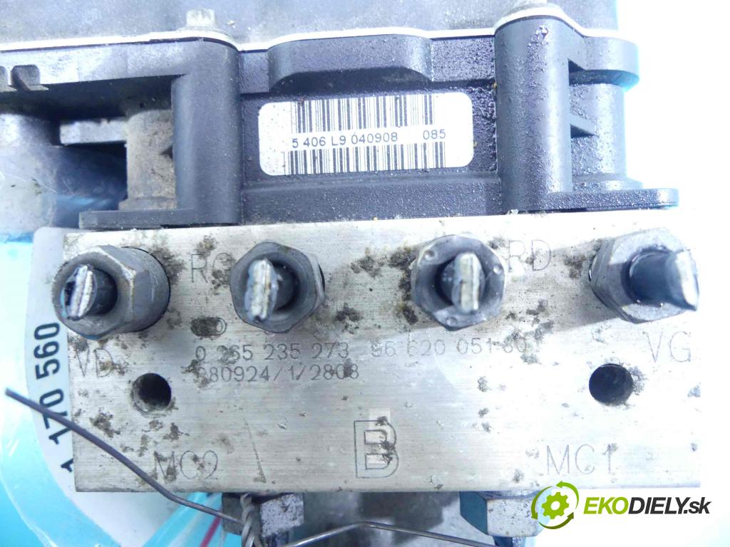 Citroen C6 2005-2012 2.7 hdi 204 HP automatic 150 kW 2720 cm3 4- čerpadlo abs 0265950659 (Pumpy ABS)