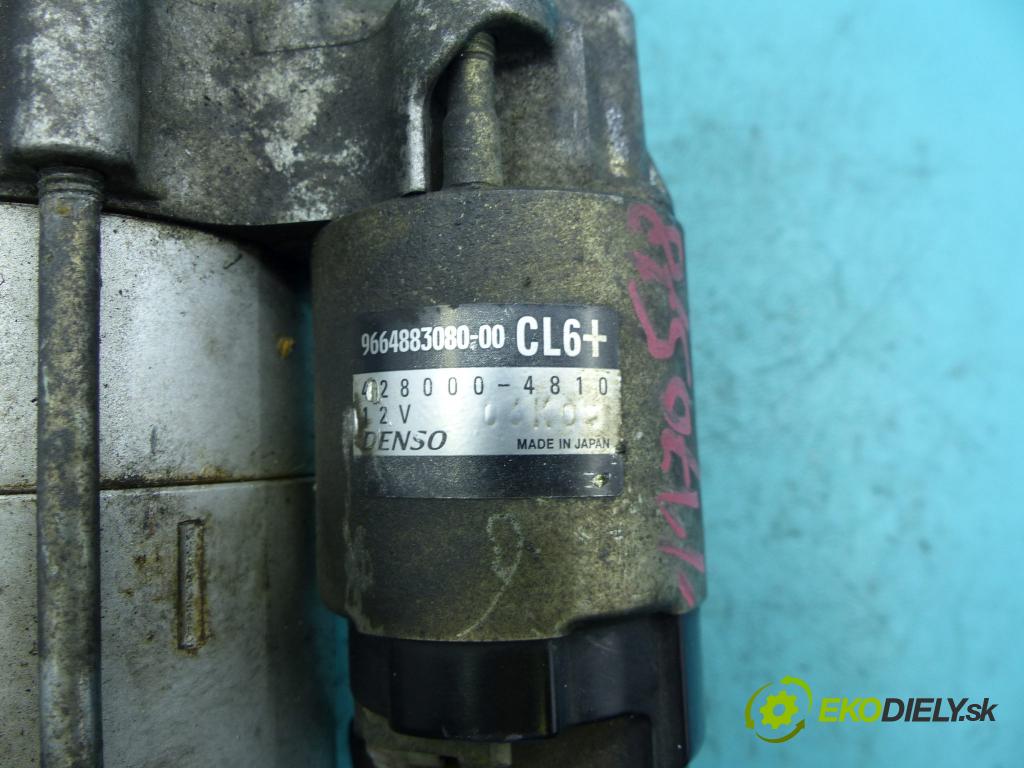 Citroen C6 2005-2012 2.7 hdi 204 HP automatic 150 kW 2720 cm3 4- štartér 9664883080-00 (Štartéry)