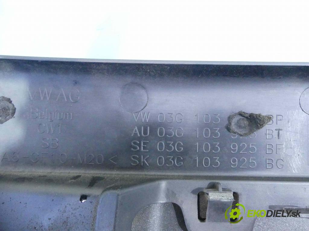 Vw Passat B6 2005-2010 2.0 tdi 140 HP manual 103 kW 1968 cm3 5- kryt motora horní: 03G103925