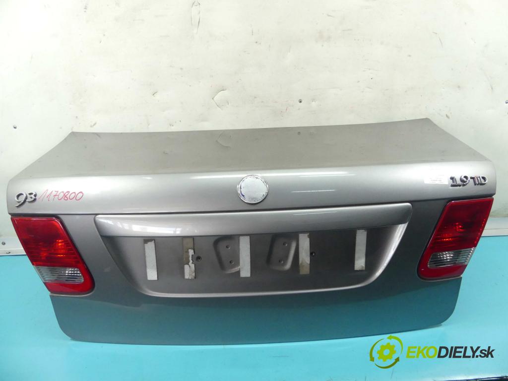 Saab 9-3 II 2002-2012 1.9 TiD 150 hp manual 110 kW 1910 cm3 4- zadní kufrové dveře  (Zadní kapoty)