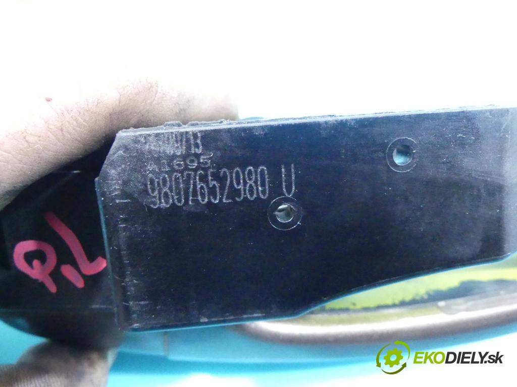 Peugeot 301 1.2 12v 72 HP manual 53 kW 1199 cm3 4- rukoväť predné ľavé mimo: 9807652980 (Vonkajšie predné ľavé)