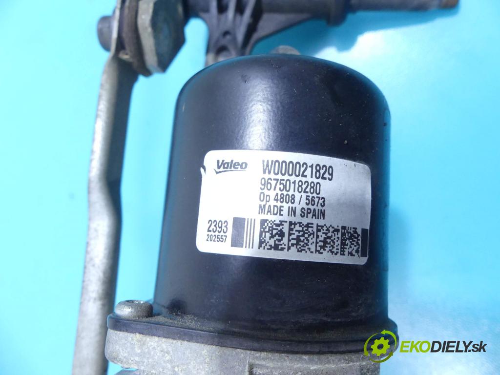 Peugeot 301 1.2 12v 72 hp manual 53 kW 1199 cm3 4- mechanismus stěračů 9675018280