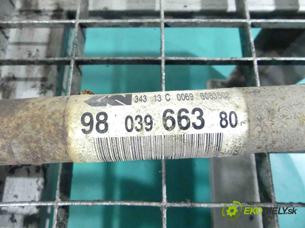 Peugeot 301 1.2 12v 72 HP manual 53 kW 1199 cm3 4- poloos pravé 9803966380 (Poloosy)