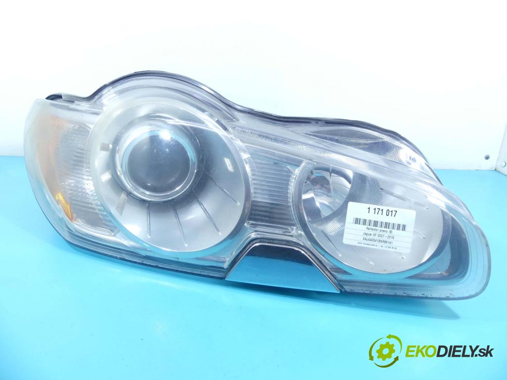 Jaguar XF 2007-2015 3.0 TD V6 241KM automatic 177 kW 2993 cm3 4- Reflektor: pravý  (Pravé)