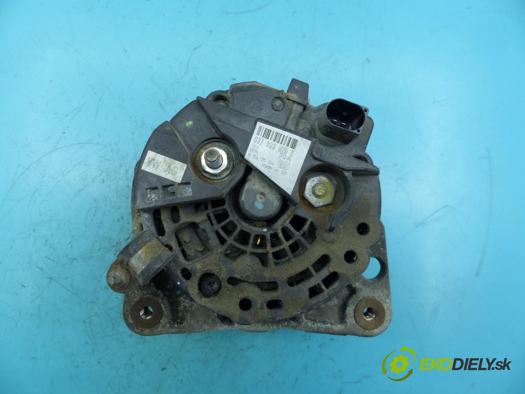 Vw Bora 1.6 16v 105 HP manual 77 kW 1598 cm3 4- Alternator 0124315004 (Alternátory)