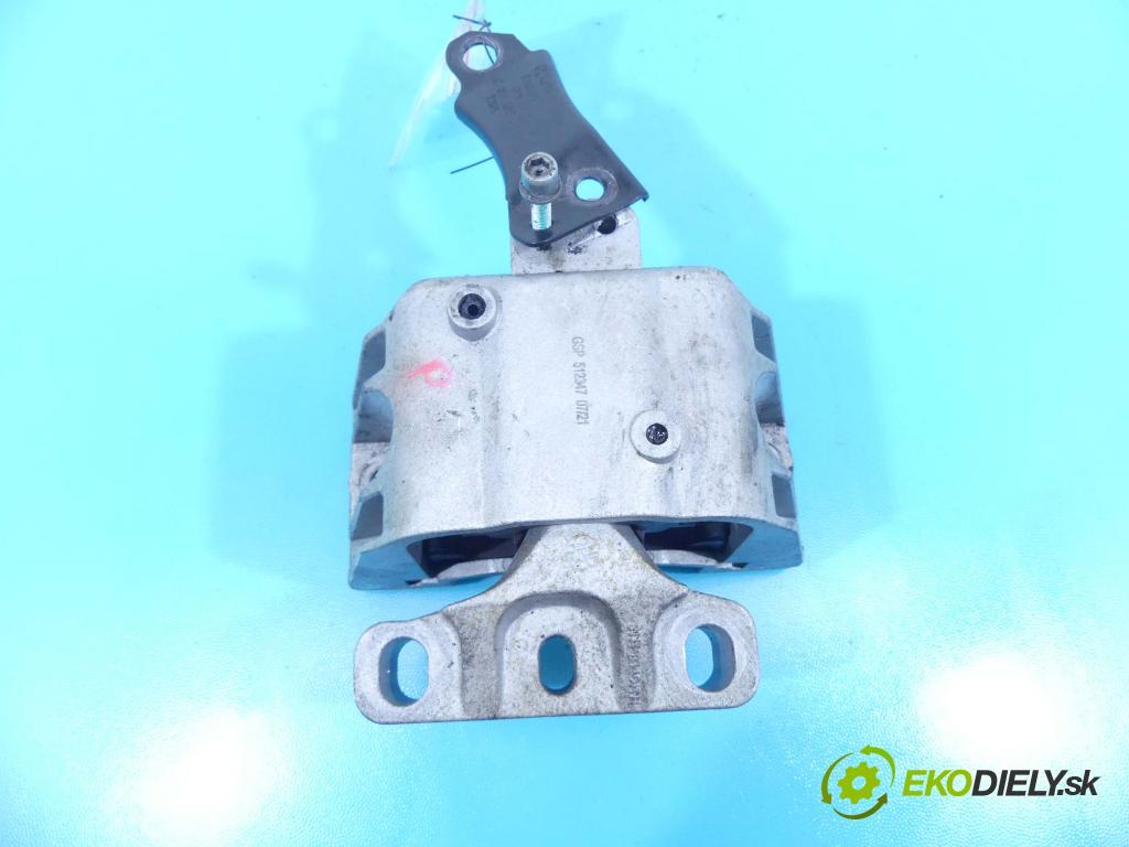 Vw Bora 1.6 16v 105 HP manual 77 kW 1598 cm3 4- airbag motora GSP512347 (Držiaky motora)