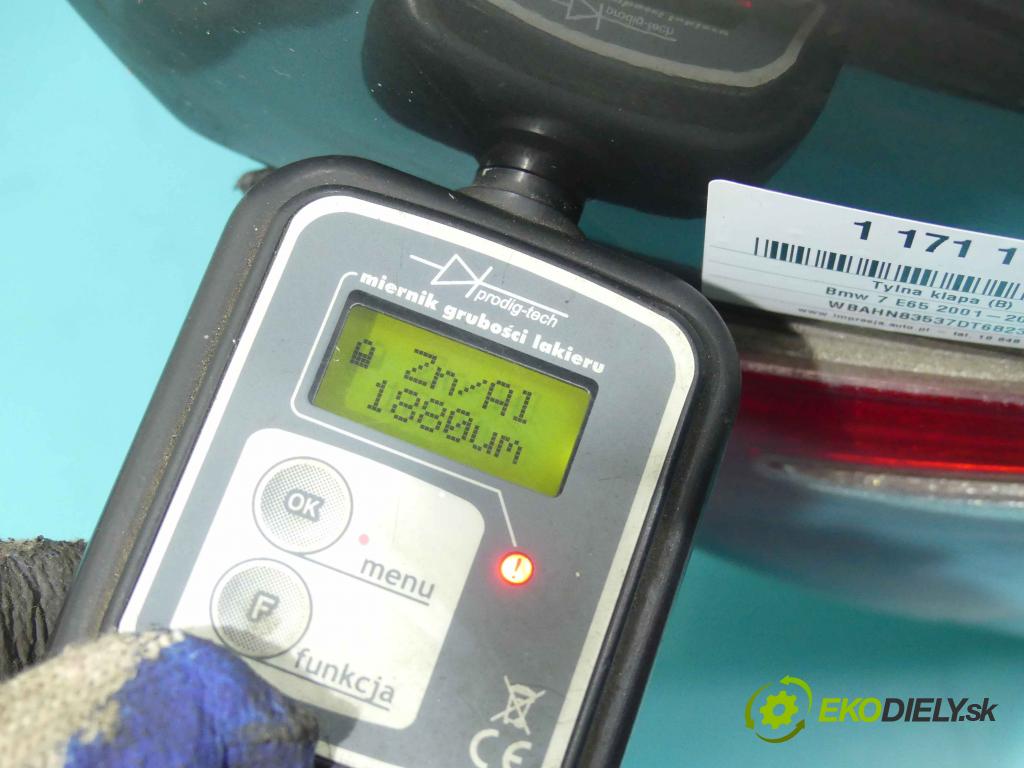 Bmw 7 E65 2001-2008 4.8 V8 367hp automatic 270 kW 4799 cm3 4- zadní kufrové dveře  (Zadní kapoty)