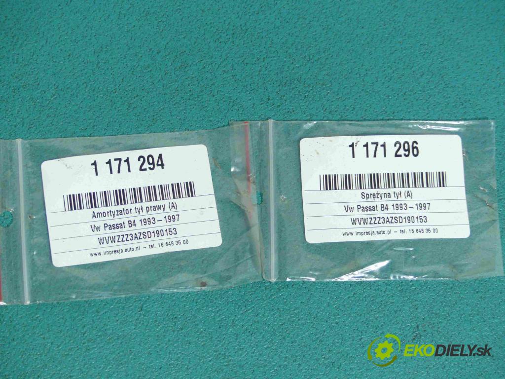 Vw Passat B4 1993-1997 1.9 TD 75 hp manual 55 kW 1896 cm3 5- tlumič zadní pravý