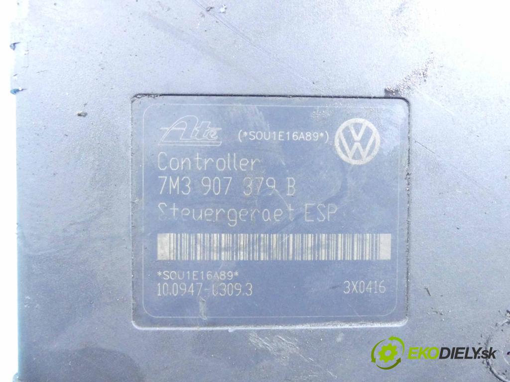 Vw Sharan I 1995-2010 1.9 tdi 116 HP manual 85 kW 1896 cm3 5- čerpadlo abs 7M3907379B (Pumpy ABS)