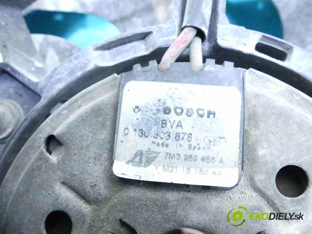 Vw Sharan I 1995-2010 1.9 tdi 116 HP manual 85 kW 1896 cm3 5- Ventilátor chladiča 0130303878