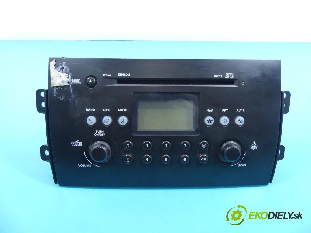 Suzuki Sx4 1.9 DDIS 120 HP manual 88 kW 1910 cm3 5- Radio továreň: