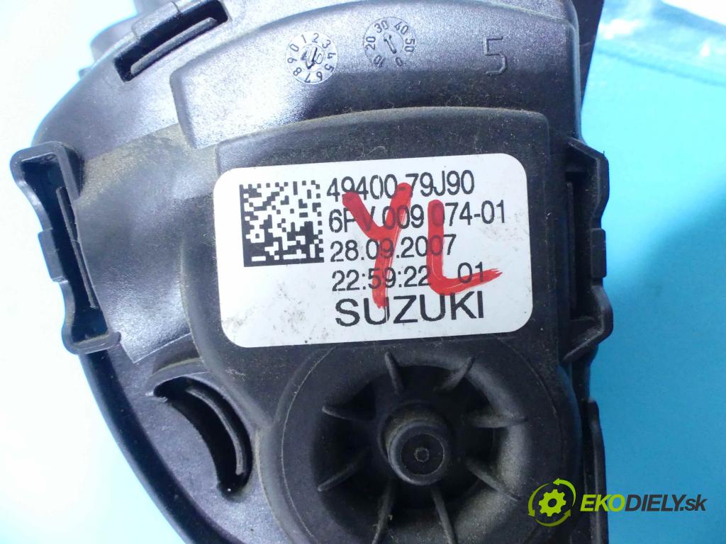 Suzuki Sx4 1.9 DDIS 120 HP manual 88 kW 1910 cm3 5- pedále 49400-79J90 (Pedále)