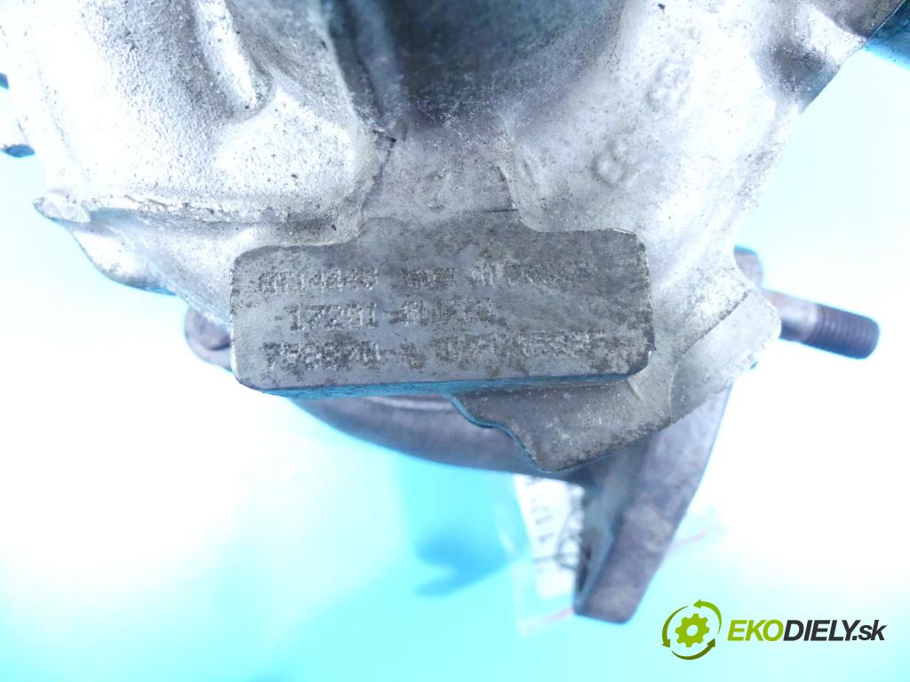 Toyota Corolla E12 2001-2009 1.4 D4D 90 HP manual 66 kW 1364 cm3 5- turbodúchadlo, turbo 17201-0N010 (Turbodúchadlá (kompletné))