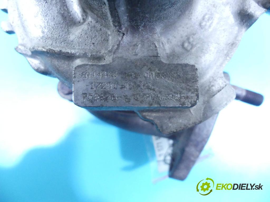 Toyota Corolla E12 2001-2009 1.4 D4D 90 HP manual 66 kW 1364 cm3 5- turbodúchadlo, turbo 17201-0N010 (Turbodúchadlá (kompletné))